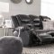 Vacherie Motion Sofa & Loveseat Set 79308 in Black by Ashley