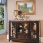 Dark Chocolate Classic Grand Manor Rochester Display Credenza