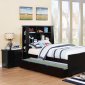 Marlee 4Pc Youth Bedroom Set CM7651BK in Black w/Options