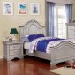 Claudia 4Pc Youth Bedroom Set CM7199 in Silver Gray w/Options