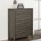 Opal Bedroom Set 222620 in Dark Taupe by Coaster