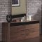 Walnut & Black Ibeza Modern Bedroom w/Optional Casegoods