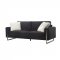 U8037 Sofa in Black Fabric by Global w/Options