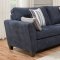 7081 Sofa & Loveseat Set in Prelude Navy by Simmons w/Options