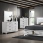 Haiden Bedroom BD01425Q in White by Acme w/Options