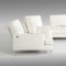 Voyager Sectional Sofa in White Full Leather by VIG