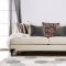 Viscontti Sofa SM2206 in Ivory Fabric w/Options