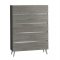 Victoria Premium Bedroom in Gray Oak by J&M w/Options