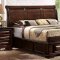 B2750 Bedroom in Espresso w/2 Drawer Bed