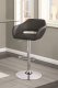 100828 Adjustable Bar Stool Set of 2 in Black by Coaster