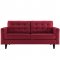 Empress Sofa in Red Fabric by Modway w/Options