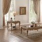 Orianne Coffee Table 80690 in Antique Gold & Mirror by Acme