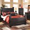 Shay Bedroom 5Pc Set B271 in Almost Black by Ashley