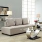 9637BE Transformation Sofa in Beige Fabric by Homelegance