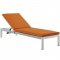 Shore Outdoor Patio Chaise Choice of Color EEI-2660 by Modway