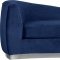 Julian Sofa 621 in Navy Velvet Fabric by Meridian w/Options