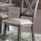 Lankin 7Pc Rustic Dining Set CM3379T in Gray