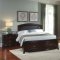 Avalon Bedroom Collection 505 in Dark Brown by Liberty Furniture