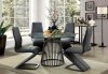 Dowdale Dinette 5Pc Set CM3919RT in Gun Metal & Black