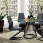 Dowdale Dinette 5Pc Set CM3919RT in Gun Metal & Black