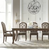 Amelia Dining Table 5Pc Set 487-DR in Antique Toffee by Liberty