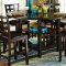 Glendine 2611-36 Counter Height Dining Table by Homelegance