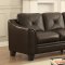 Memphis 8311 Sofa in Chocolate by Homelegance w/Options