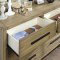 Garland Bedroom Set 5Pc CM7356 in Light Oak w/Options