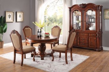 Chateau De Ville 64170 Dining Table 64170 in Cherry by Acme [AMDS-64170-Chateau De Ville]