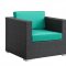 Burrow Outdoor Patio Sofa 3Pc Set Choice of Color by Modway