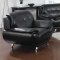 50135 Zahar Sofa in Black Bonded Leather by Acme w/Options