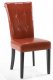 Sienna Bycast Leather Modern Set of 2 Tuxford Dining Chairs