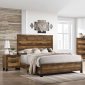 Morales Bedroom Set 5Pc 28600 in Rustic Oak by Acme w/Options