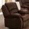 Bailey Motion Sofa 51030 in Chocolate Velvet by Acme w/Options