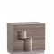 Adel Bedroom in Grey & Zebra Wood by Global w/Optional Casegoods