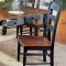 Hand-Distressed Black & Antique Cherry Dinette Table w/Options