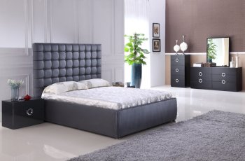 Christopher Bedroom in Black by American Eagle w/Options [AEBS-Christopher Black]