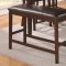 100648 Dunham 5Pc Counter Height Dining Set by Coaster w/Options