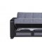 Elit Form Sofa Bed in Gray Fabric by Casamode w/Options