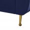 Zara Bed in Navy Velvet by Meridian w/Options