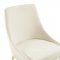 Viscount Dining Chair 3808 Set of 2 in Ivory Velvet by Modway