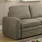 Derwyn Sectional Sofa 51645 in Light Brown Linen Fabric by Acme