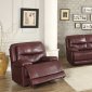 Risco Motion Sofa 8599BGD in Burgundy by Homelegance w/Options