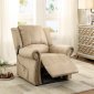 Iola Power Lift Chair 8437 in Taupe Fabric by Homelegance