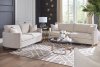 Corliss Sofa & Loveseat Set 508821 in Beige Chenille by Coaster