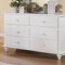 Emmaline 2019W Kids Bedroom in White by Homelegance w/Options