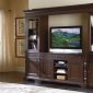 Jackson Park 8950-T2 TV Stand in Dark Cherry by Homelegance