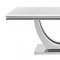 Kerwin Dining Table 111101 White Marble Top by Coaster w/Options