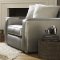 Graphite Polyester Microfiber Modern Sofa & Chair Set w/Options