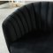 Dionne Loveseat CM5100BK in Black Flannelette w/Options